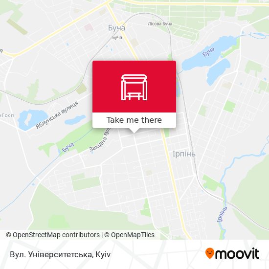 Вул. Університетська map