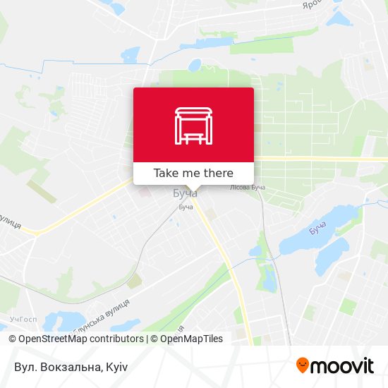 Вул. Вокзальна map