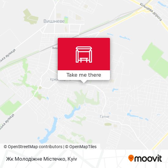 Жк Молодіжне Містечко map