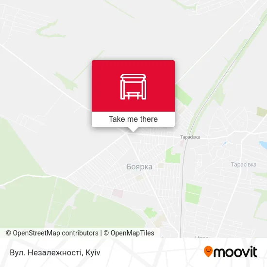 Вул. Незалежності map
