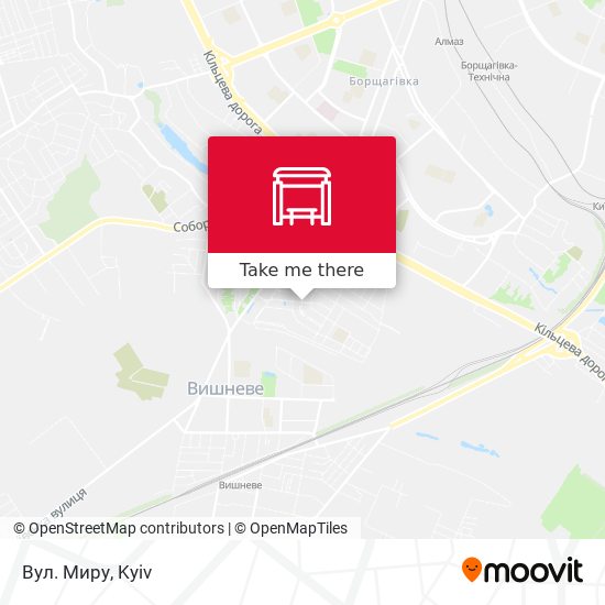 Вул. Миру map