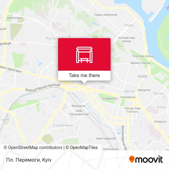 Карта Пл. Перемоги