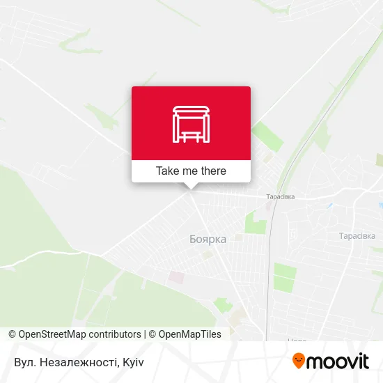 Карта Вул. Незалежності
