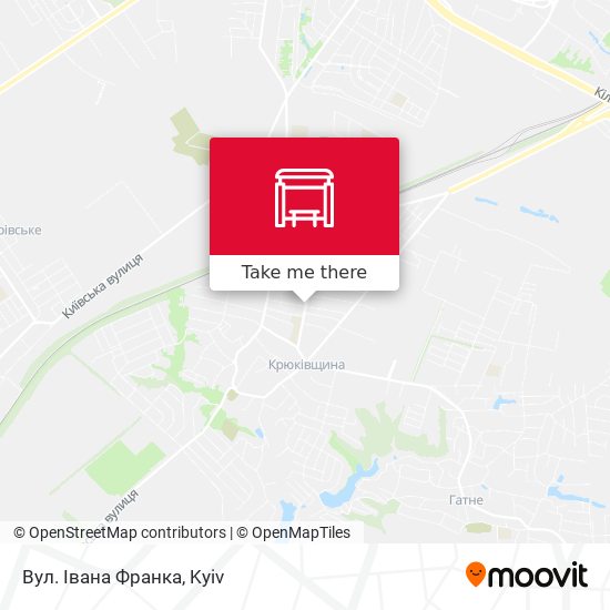 Вул. Івана Франка map
