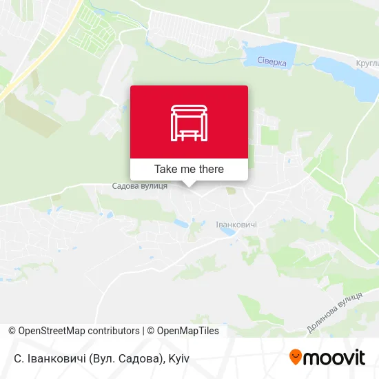 С. Іванковичі (Вул. Садова) map