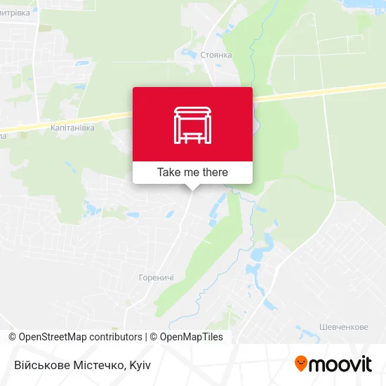 Карта Військове Містечко