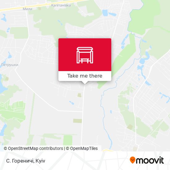 С. Гореничі map