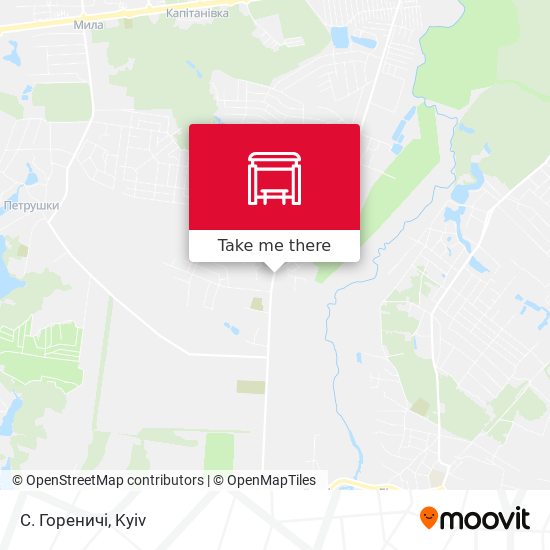 С. Гореничі map