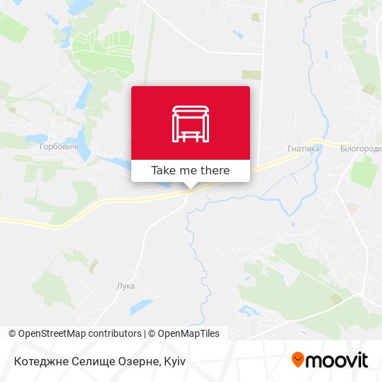 Котеджне Селище Озерне map