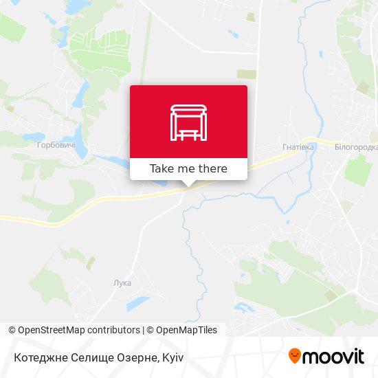 Котеджне Селище Озерне map