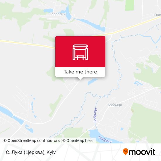 С. Лука (Церква) map