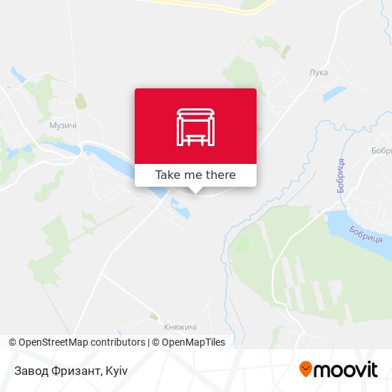 Завод Фризант map