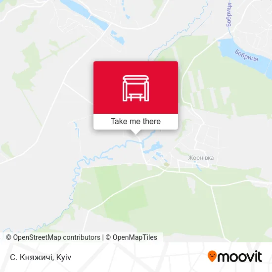 С. Княжичі map