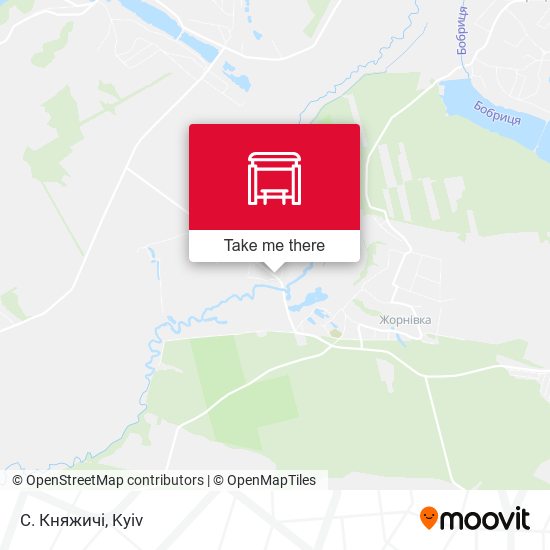 С. Княжичі map