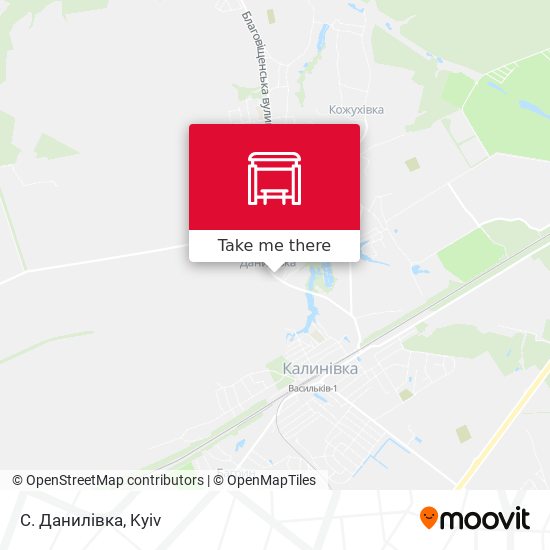 С. Данилівка map