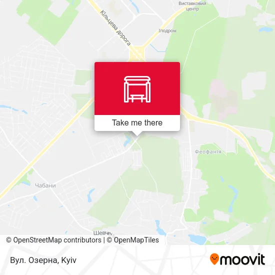 Вул. Озерна map