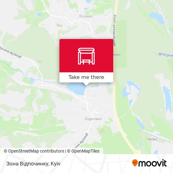 Зона Відпочинку map