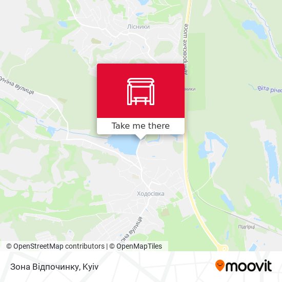 Зона Відпочинку map