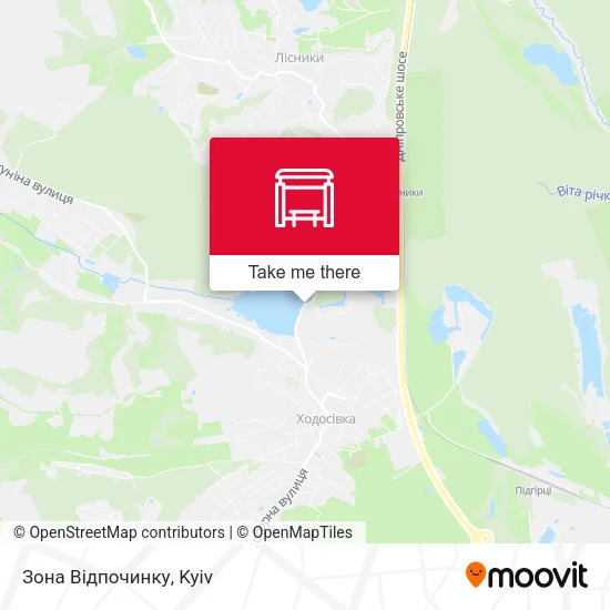 Карта Зона Відпочинку