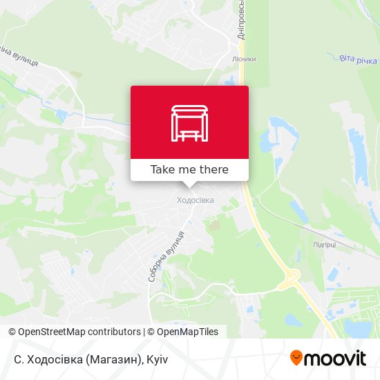 С. Ходосівка (Магазин) map