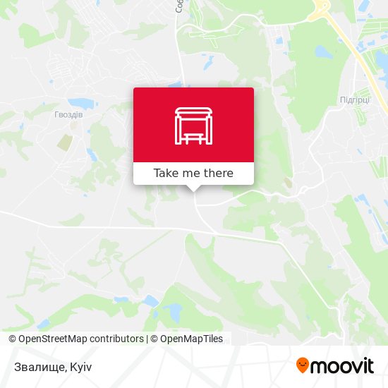 Звалище map