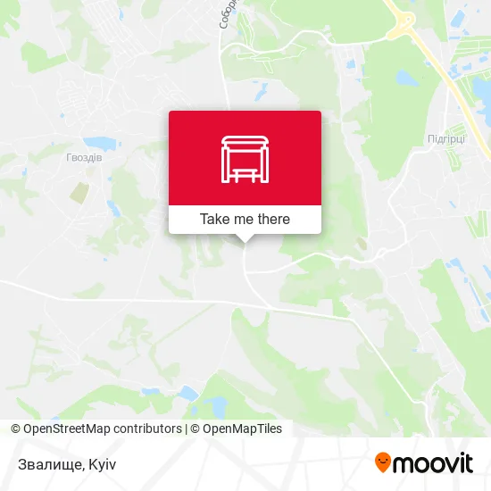 Карта Звалище