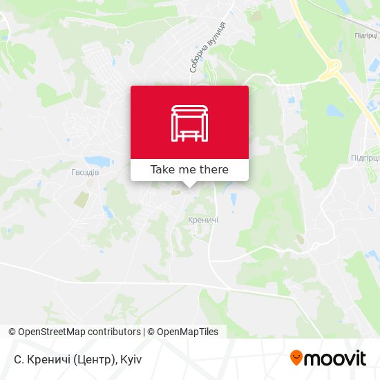 С. Креничі (Центр) map