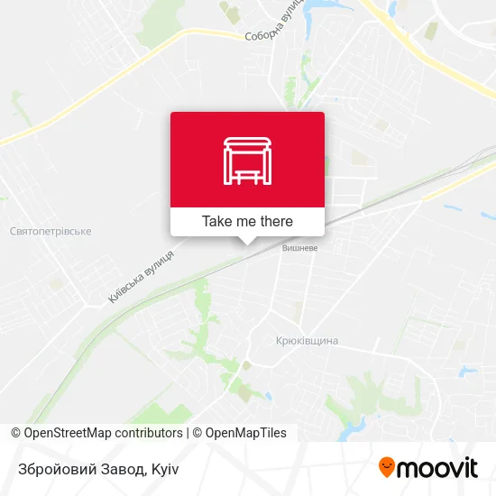 Карта Збройовий Завод