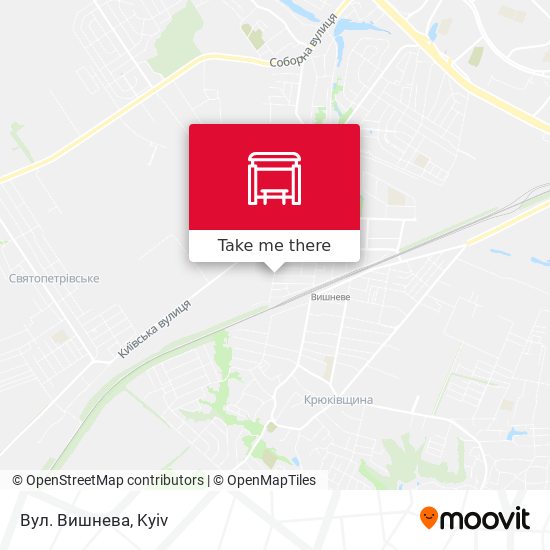 Вул. Вишнева map