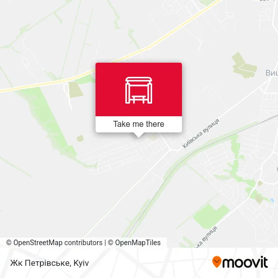 Карта Жк Петрівське