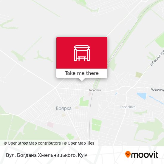 Вул. Богдана Хмельницького map