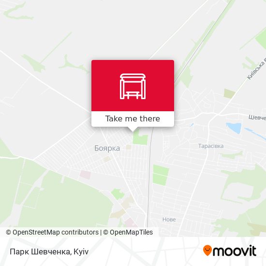 Парк Шевченка map
