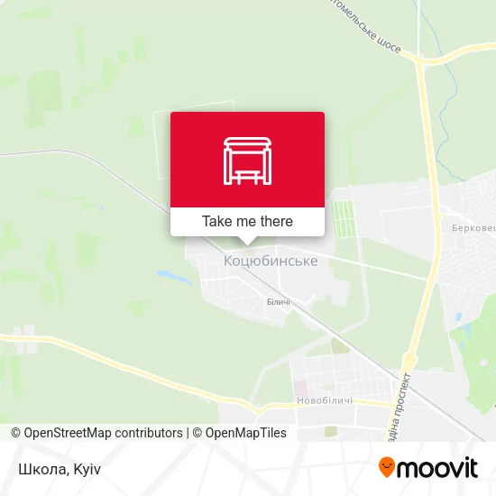 Карта Школа