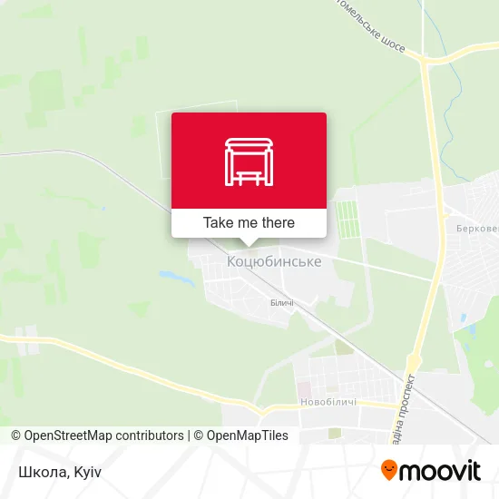 Карта Школа