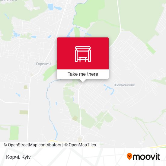 Карта Корчі