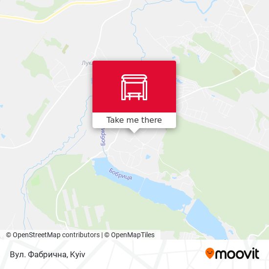 Вул. Фабрична map