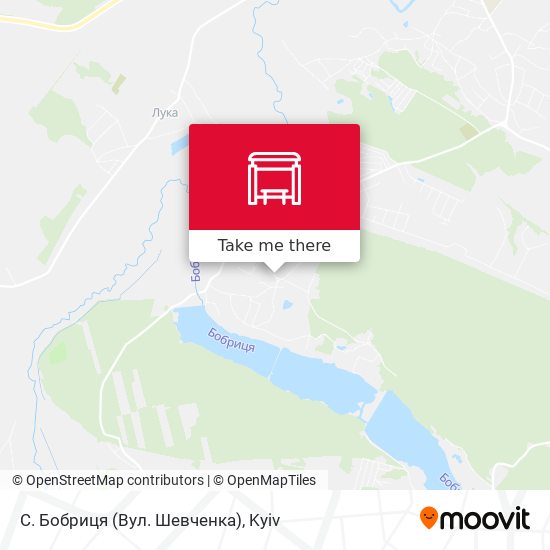 С. Бобриця (Вул. Шевченка) map