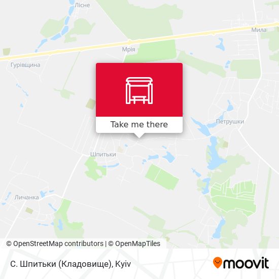 С. Шпитьки (Кладовище) map