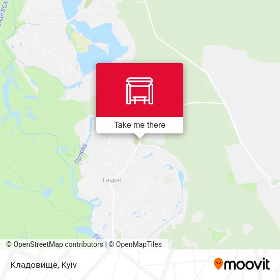 Карта Кладовище