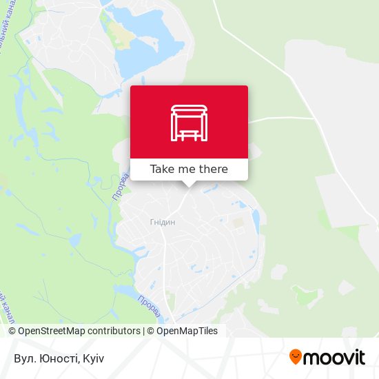 Вул. Юності map