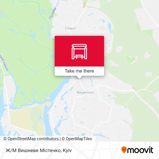 Карта Ж/М Вишневе Містечко