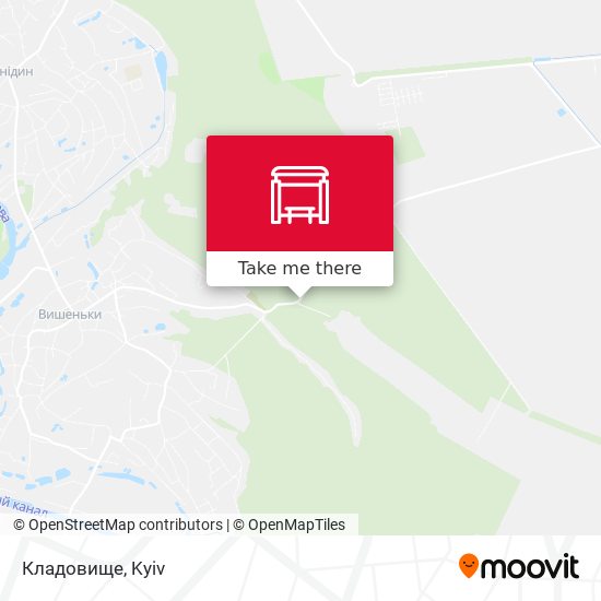 Кладовище map
