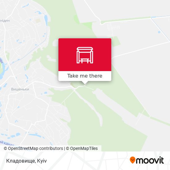 Кладовище map
