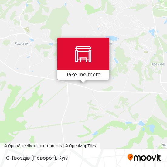 С. Гвоздів (Поворот) map