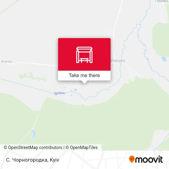 С. Чорногородка map