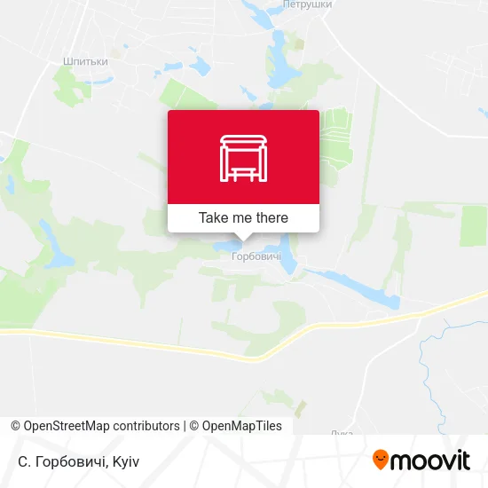 С. Горбовичі map