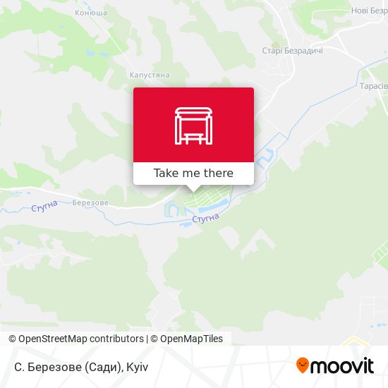 С. Березове (Сади) map