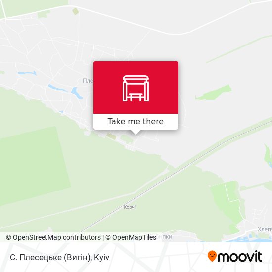 С. Плесецьке (Вигін) map