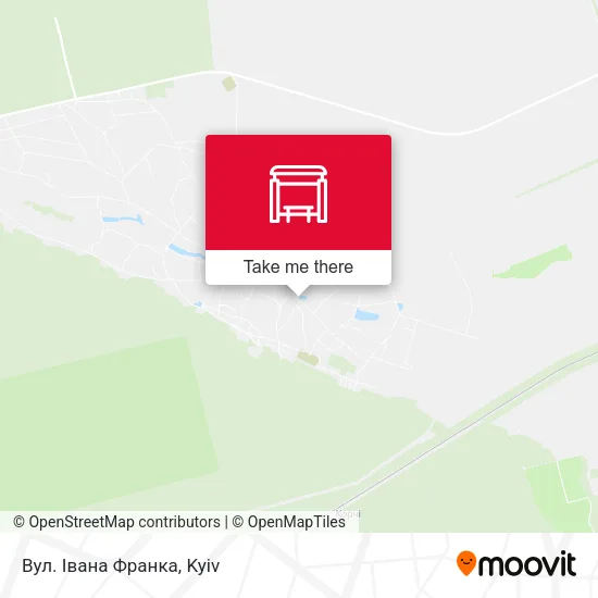 Вул. Івана Франка map