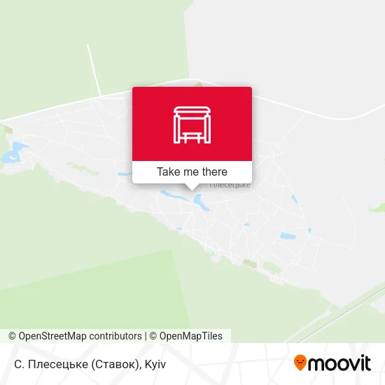 С. Плесецьке (Ставок) map